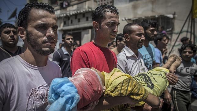 UNICEF eleva a 447 los niños muertos por la ofensiva israelí en Gaza