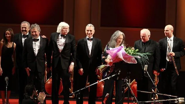 Argerich, Barenboim y Les Luthiers: noche de música y carcajadas en Buenos Aires
