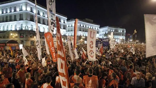 Descienden un 38 por ciento las manifestaciones en Madrid
