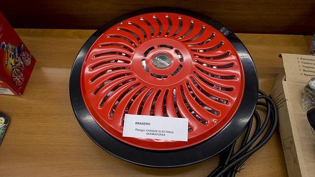 El brasero dejó de comercializarse por riesgo de provocar un choque eléctrico