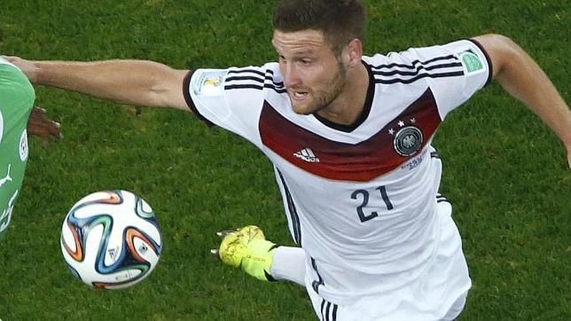 Mustafi, durante el Mundial de Brasil