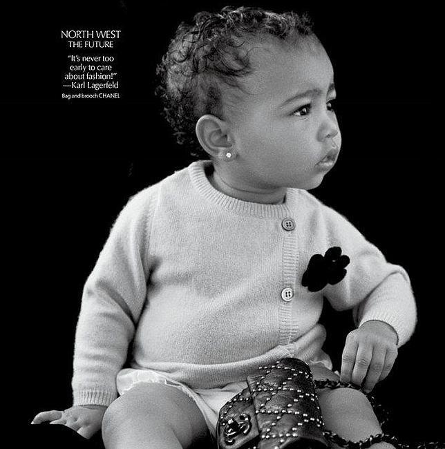 North West, la hija de Kim Kardashian, debuta como modelo