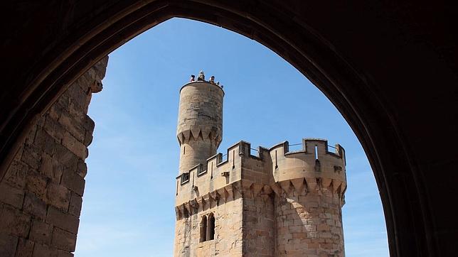Desde sus torres se disfrutan de vistas privilegaidas de Olite y los alrededores