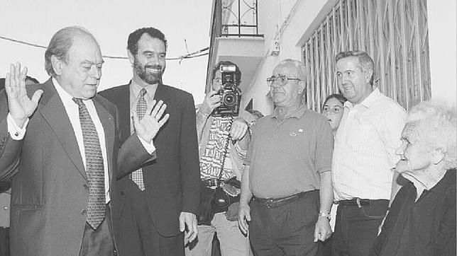 Jordi Pujol visita Lepe en 1996