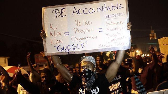 Todas las protestas de Ferguson, en apenas un kilómetro