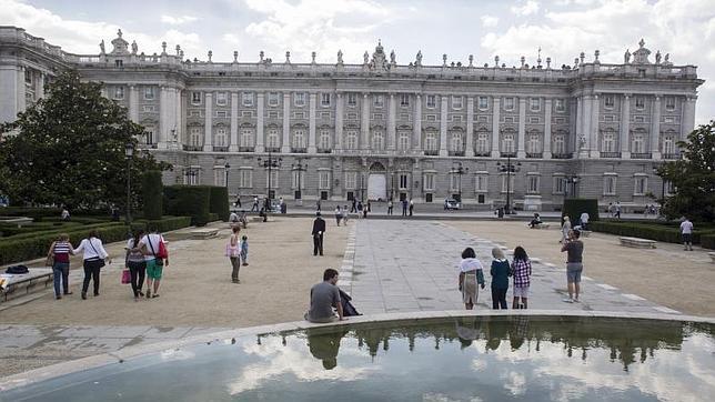 La Plaza de Oriente y el Palacio Real