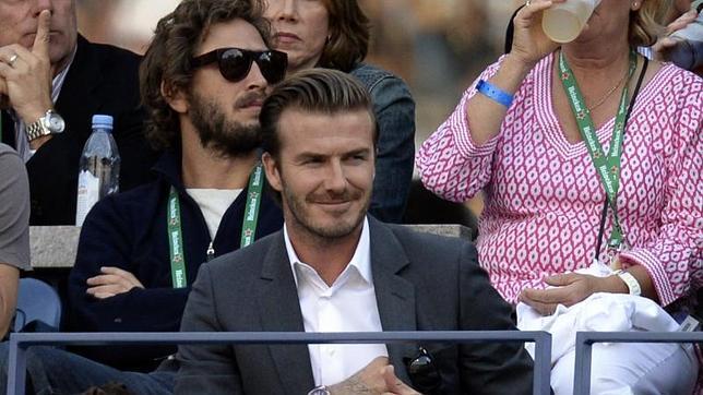 David Beckham sufre un accidente de moto