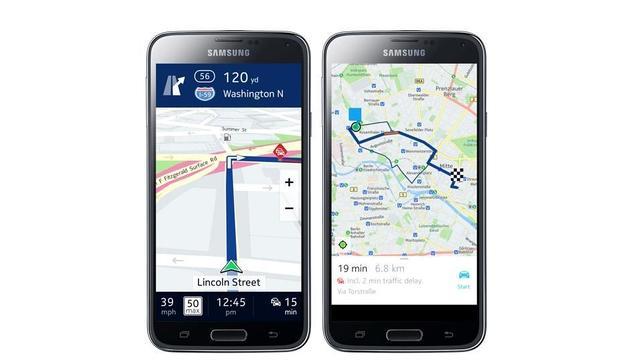 Nokia lanza sus mapas HERE para Android en exclusiva con Samsung