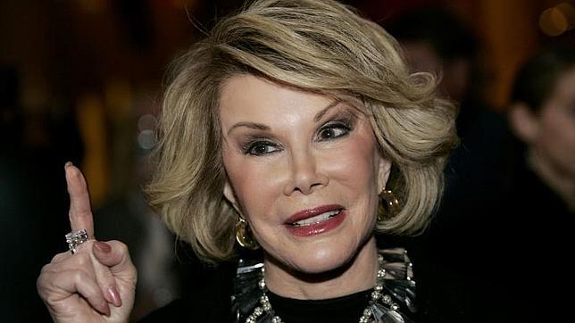 La hija de Joan Rivers: «Mi madre descansa cómodamente en el hospital»
