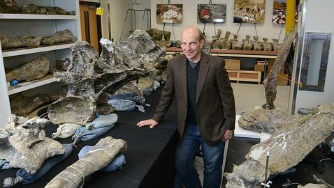 Hallan al «gigante» de la Patagonia, el dinosaurio más pesado que un Boeing 737