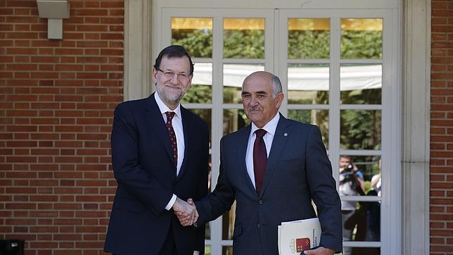Reunión entre Garre y Rajoy