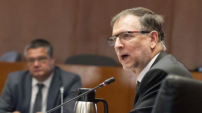 El portavoz del PSOE en el Senado, Marcelino Iglesias