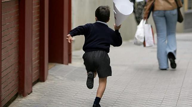 Niño corriendo