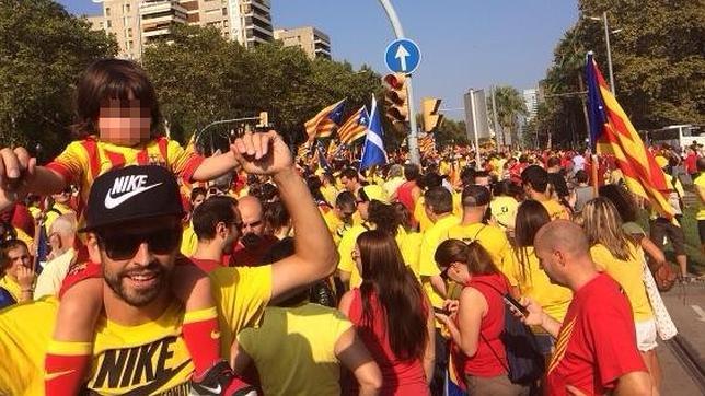 Piqué: «Es un lujo tener al 'president' Mas representando a Cataluña»