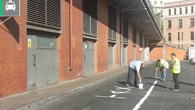 El taxi se pinta su parada en Atocha