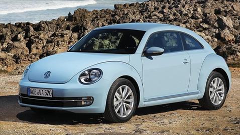 Aspecto del del VW Beetle actual, con mucho el más parecido al primero.