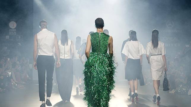 Final del desfile de Davidelfín