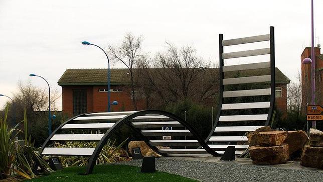 Rotonda del somier en Getafe