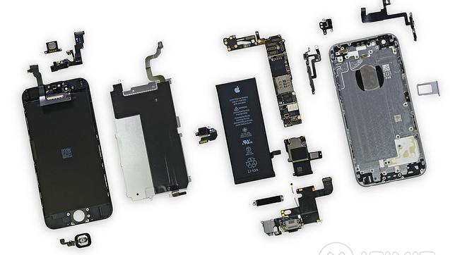 Así son las «tripas» del iPhone 6