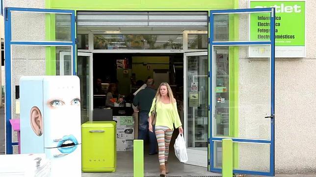 Vista exterior del outlet