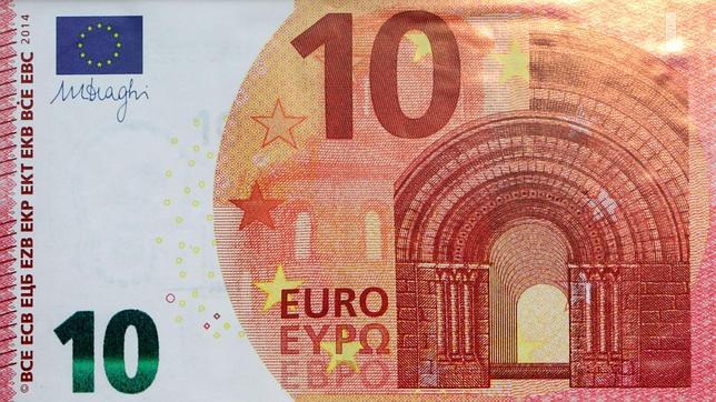 Los nuevos billetes de diez euros comenzarán a circular este martes