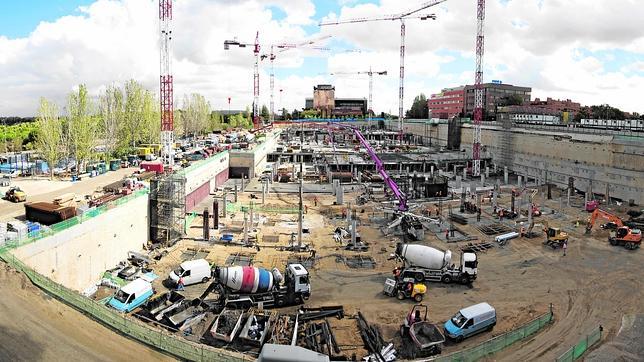 La futura ciudad del Banco Popular tendrá un centro comercial junto a la A-2