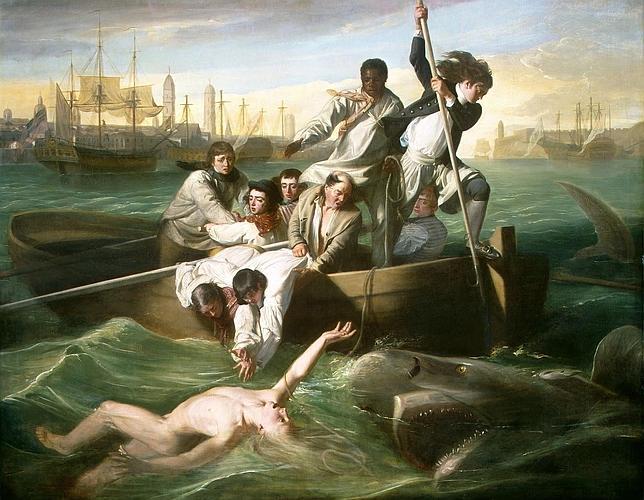 Hernán Cortés y la pesca del primer tiburón en 1519