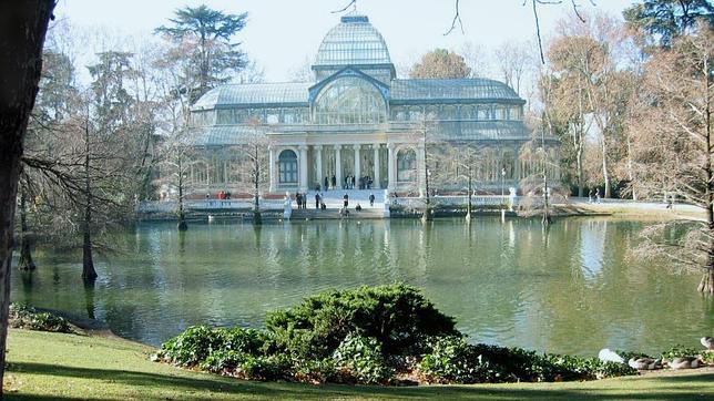 El Palacio de Cristal del Parque del Retiro de Madrid