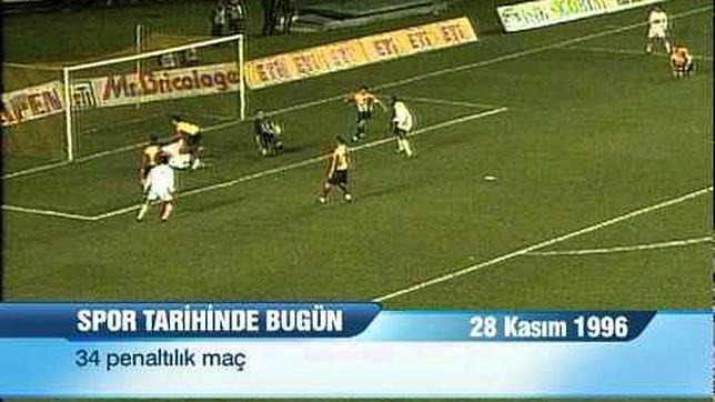 Imagen del Galatasaray y Gençlerbirliği antes de los penaltis