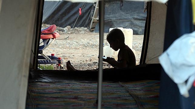 Los yihadistas del EI abren un «cine» al aire libre para proyectar sus crímenes