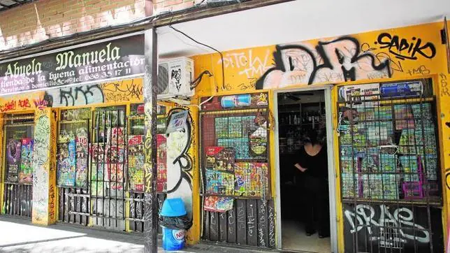 La tienda de chucherías donde la primera niña secuestrada fue en Canillejas