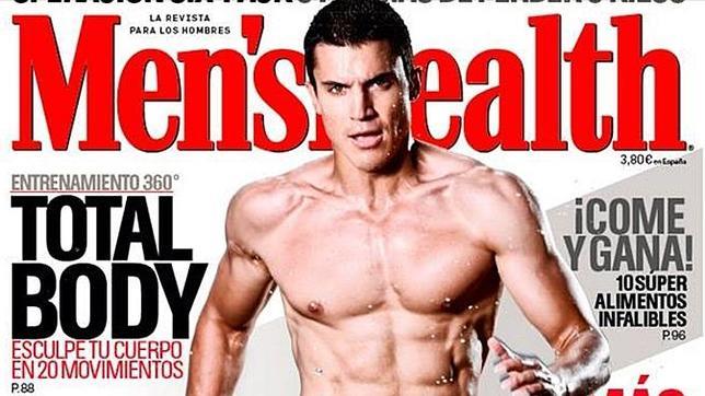 Álex González («El Príncipe») luce abdominales en la portada de «Men's health»