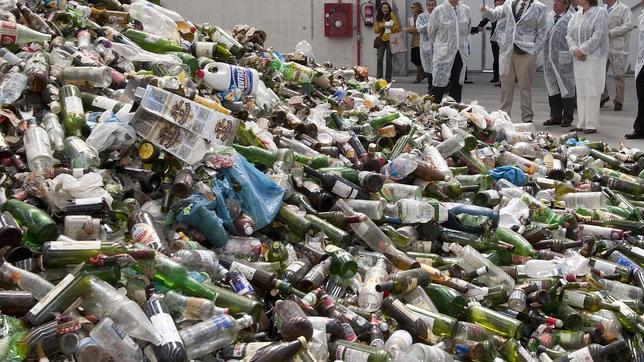 Planta de tratamiento de vidrio