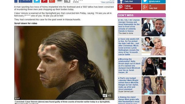 Caius Veiovis, el asesino que quería parecerse a Satanás