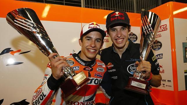 Los hermanos Márquez, que ganaron en el GP de Cataluña, son los primeros en ser líderes el mismo año