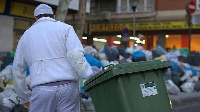 Recogida de basuras en Madrid