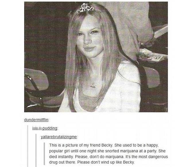 La imagen y el texto que comenzaron con la broma