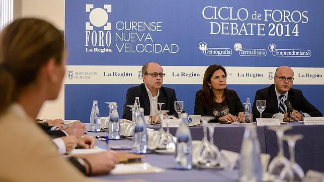 Hacienda atendió las alegaciones del presidente de la Diputación, Manuel Baltar (a la derecha)