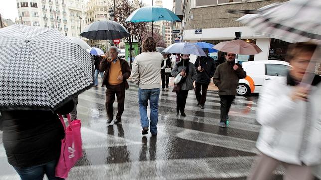 La lluvia remite tras dejar 39 litros en 24 horas en el interior de Valencia