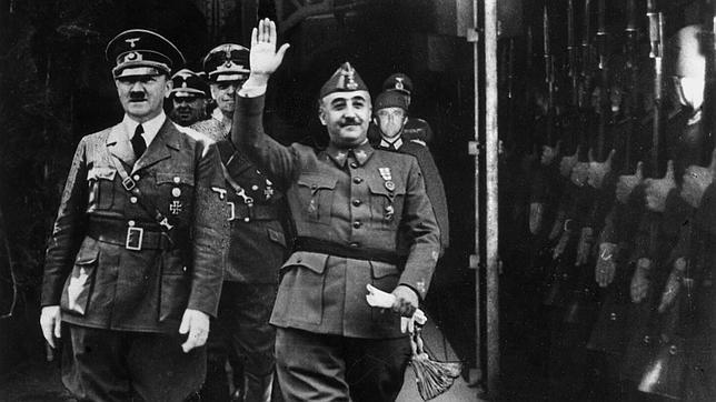 Hitler y Franco