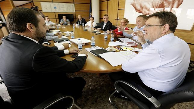 El PSPV rechaza firmar una declaración en defensa del Estatuto ante el desafío catalán