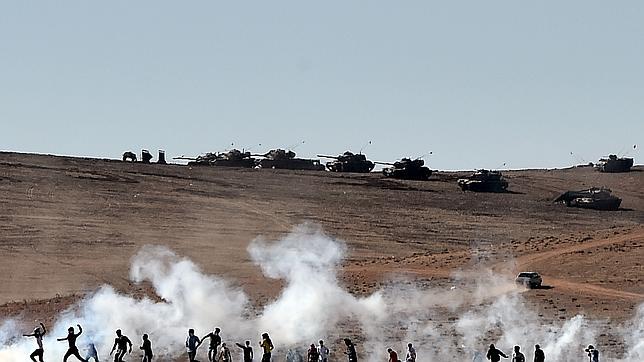 Erdogan: «En este momento está cayendo Kobani»