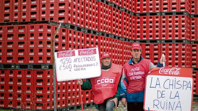 La Audiencia Nacional tendrá la última palabra sobre los trabajadores de la embotelladora de Coca-Cola