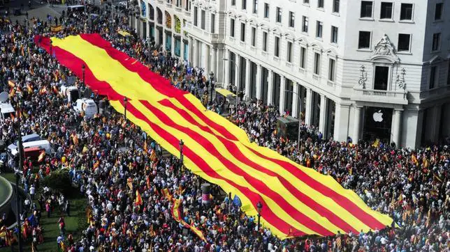 Catalanes que se sienten españoles sin complejos salen el domingo a la calle