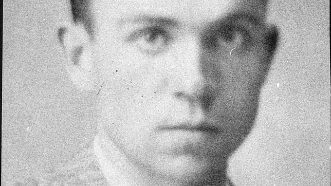 Retrato de juventud de Miguel Hernández