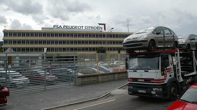 Exteriores de la fábrica de vehículos ubicada en Vigo