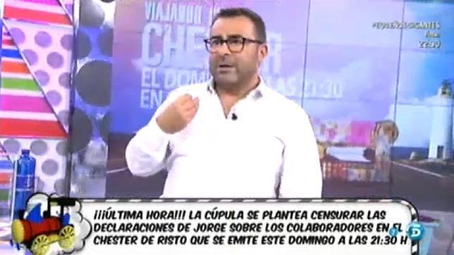 El día en el que Jorge Javier estuvo a punto de dejar «Sálvame»