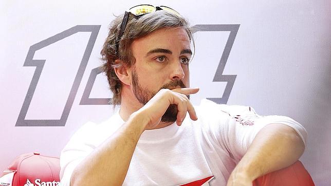 Fernando Alonso, durante el pasado GP de Rusia