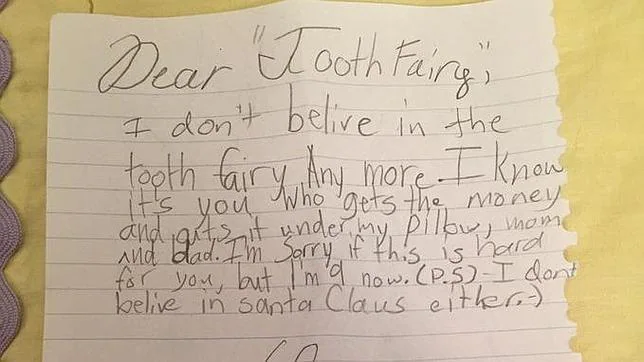 La carta que la pequeña Lexi envió a sus padres