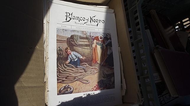 Un ejemplar de la revista Blanco y Negro que se publicó la Nochebuena de 1911